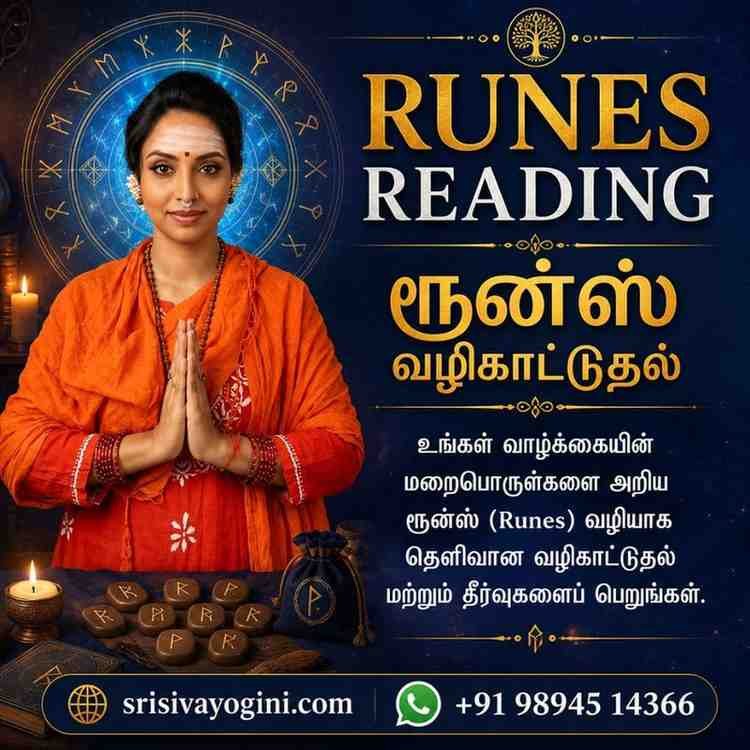 Runes Reading Service in Tamil - Future Prediction & Guidance by Sri Sivayogini Mataji